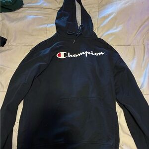 Champion Black Pullover Hoodie